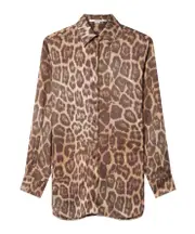 Stella McCartney Leopard Printed Shirt IT40,IT38 leopard