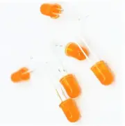 500PCS Diffused LED 5MM ORANGE COLOR ORANGE LIGHT Super Bright NEW