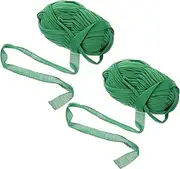 Garden Tree Support Straps 2 Rolls Elastic Plant Ties Tree Ties for Staking Easy Install Weatherproof Straps