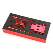 Pocket Slant Hole Jig Kit And Step Drilling Bit Wood Work Tool Set