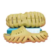 Nevenka Thick Sole Slippers Soft Bottom Non-slip Breathable Slide Sandals-Yellow