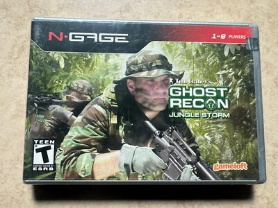 Tom Clancy's Ghost Recon: Jungle Storm (N-Gage, 2004) BRAND NEW SEALED!! NIB