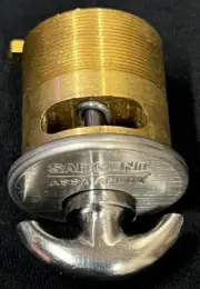 ASSA ABLOY SARGENT 124 42 97 US32D 1.750 MORTISE CYLINDER T-TURN GRADE-1