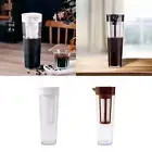 Cold Brew Coffee Maker 1100ml Leak Lid Drip Coffee Pot Easy to Use Clean cold