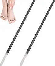Foot Scalpel 2Pcs Foot Corn Remover Tool, Non-Slip Stainless Steel Pedicure Knife, 6 Inch Sharp Blade, Replacement Professional Pedicure Tools