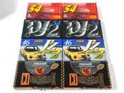 ［NEWx8 "Mixed"］SONY TDK AXIA Maxell 46 & 54 min Blank Cassette Tape Type II 0301
