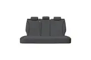 Mitsubishi Triton MR MQ Dual Cab 2015-2023 TRADIES Rear Grey Canvas Seat Covers