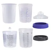 10pcs Disposable Paint Sprayer Guns Mixing Cup for HVLP Paint Spray Paint Guns