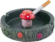 Ash Tray Cool Ashtrays for Cigarettes, Fantastical Mushroom Ashtray Decor for Home Office, Ornament Gifts