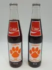 (2) Coca Cola Collector Bottles 1981 Clemson National Champions Sealed Coke