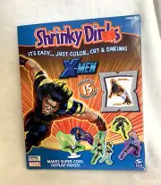 New Vintage 2003 Spin Master Marvel X-Men Shrinky Dinks Activity Kit