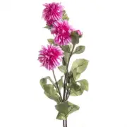 Artificial Fuchsia Mum Floral Stems
