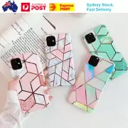 Case for iPhone 15 14 11 12 13 Pro Max XR ShockProof Gel Marble Phone Silicone