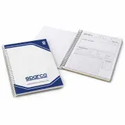 Sparco Motorsport Rally Co Driver Pace Notes A4 Book