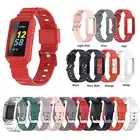 Integrated Silicone Watch Strap Wristband for Fitbit Charge 5/4/4SE/3/3SE