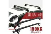 OZNALA Universal Car Top Roof Racks Holder Carrier Pair Cross Bar Aluminium Alloy Lock