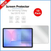 10-Pack LCD Ultra Clear HD Screen Protector for Samsung Galaxy Tab S10 FE 10.9