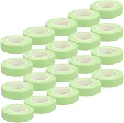 Ipetboom Self-adhesive Lash Extension Tape Soft Flexible Breathable Fabric 9m Lash Glue Tape Green 20 Rolls