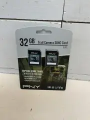 PNY Elite Class 10 U1 V10 SD Flash Memory Card 32GB Trail Camera Card