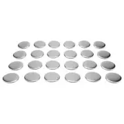 2000pcs 25mm DIY Blank Pin Badge Button Parts Consumables For Pro Button Maker♡