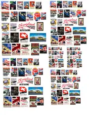 1:24 1:32 1:43 1:64 RACING POSTERS 1 DECALS FOR DIECAST & OTHER DIORAMAS