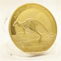 在飛比找蝦皮購物優惠-2015年世界動物金幣 英聯邦澳大利亞袋鼠金幣澳洲金幣100
