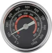 PRETYZOOM Baking Food Thermometer Stainless Steel Dial Thermometer for Ovens Grills and Smokers Range Easy to Read with Feature for Safe Food Preparation