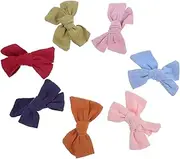 ULDIGI 14pcs Vintage Bowknot Hairpins for Alligator Clips Hair Accessories for Parties Weddings and Daily Use