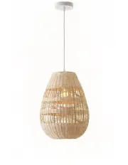 [Lexi Lighting] Shiri Rattan Pendant Light Large Natural