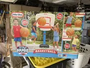 New Little Tikes Totally Huge Sports Basketball Set - 2pc