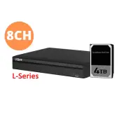 DAHUA 8CH NVR WITH 4TB INSTALLED