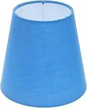 OSALADI Fabric Drum Lampshade for Floor Lamp Lighting Replacement Bedside Lamp Replacement Fabric Lampshade for Wall Farmhouse Home Decoration Blue