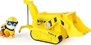 Paw Patrol Super Pup Rubble's Crane, Vehicle and Figure (Works with Paw Patroller)