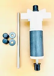 Pump Rotor Impeller with Shaft and Bearing Replacement Magnetic Filter Shaft for Bestway Lay-Z-Spa SaluSpa Coleman