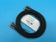 FOSPOWER 10 ft audio/video Series SKU:FOSCBL-2154 2PK