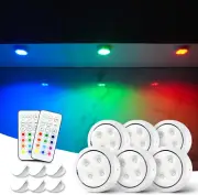 Push Lights with Remote Puck Lighting Battery Operated Tap Lights Button Stick o