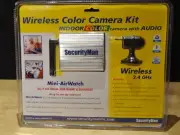 NEW UNOPENED SecurityMan Mini-AirWatch Mini Wireless Color Camera Kit