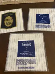 Lot Of 3 Pkgs MCG TEXTILES Tear Away Waste Canvas 8.5, 10, And 14 Count