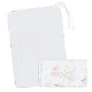 Living Textiles Baby Cotton Waterproof On The Go Travel Change Mat Ava Birds