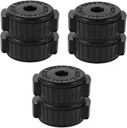 Abaodam 6 Pack Plastic Quick Release Cymbal Nut Drum Hardware Nut for Drum Set