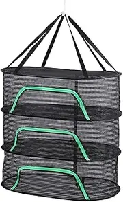Drying Rack Hanging Mesh,Good Air Permeability Mesh Drying Rack Hanging,Anti Deformation Drying Rack,for Fish Vegetable Fruits Petal