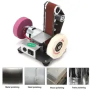 Electric Power Belt Sander DIY Polishing Machine Edge Sharpener Sanding Tools