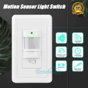 Body Infrared Motion Sensor Switch Detector LED Lamp Light Control Wall Mount