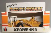 ERTL Mighty Movers Die-Cast Scale 1:64 "IH Scrapper 412B" PN. 1855