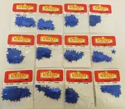 Lot of 600 pcs Vintage Sulyn 15mm Blue Large Star Loose Sequins Sewing Crafts