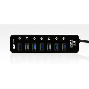 【生活資訊百貨】Uptech 登昌恆 UH270C 7-Port+1-Port充電埠 USB3.0 Hub集線器