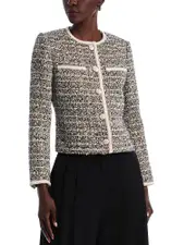 Elie Tahari The Inara Tweed Jacket