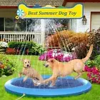 Outdoor Kids Splash Sprinkler Water Play Pad Mat Inflatable Spray Pool Toy NEW