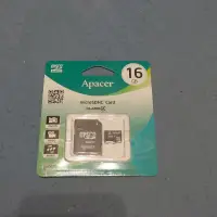 在飛比找蝦皮購物優惠-(新品可面交)Apacer 宇瞻16GB microSD m