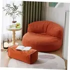 Bean Bag Chairs for Adults（No Filler） BeanBag Washable Ultra Soft Single Sofa